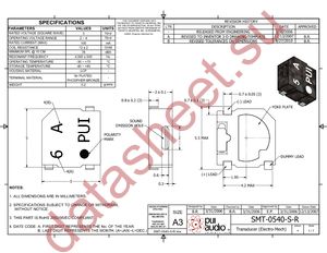 SMT-0540-S-R datasheet  